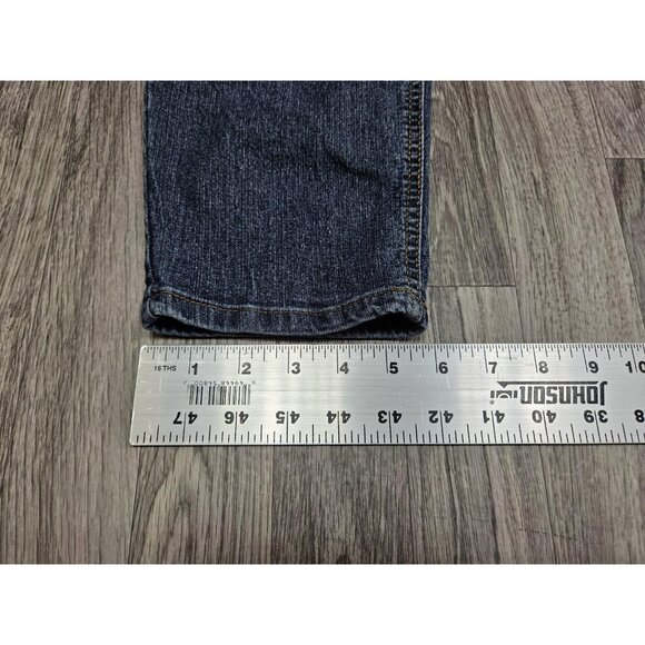 Natural Reflections Jeans Womens 14P Mid Rise Straight Leg Embroidered Pockets - Picture 12 of 12